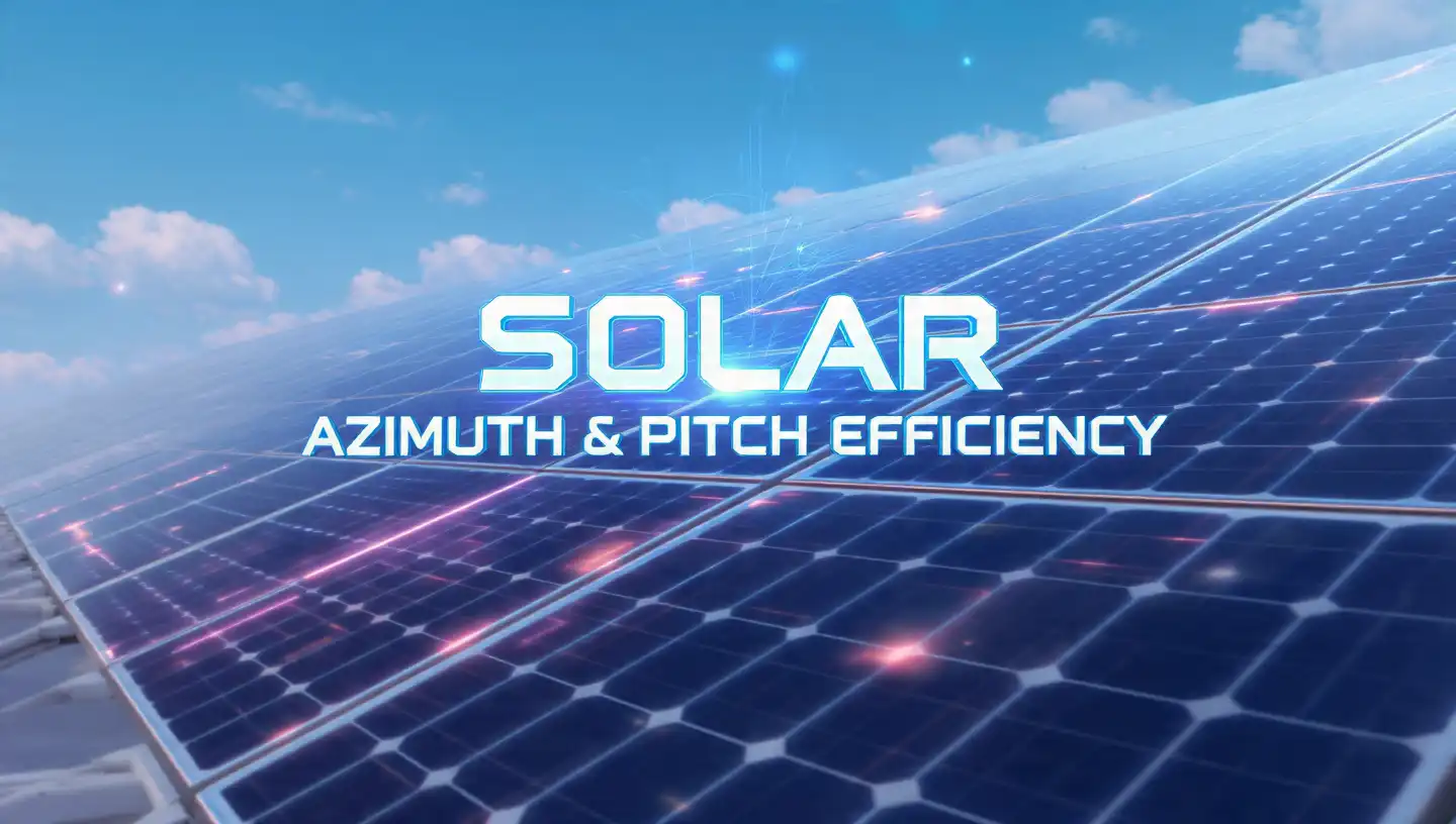 Solar Panel Efficiency Calculator
