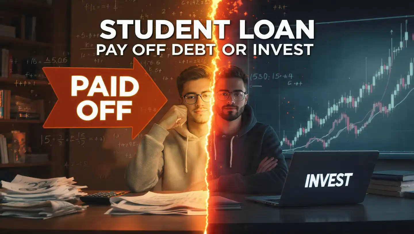 Student Loan Pay Off Debt vs Invest Calculator